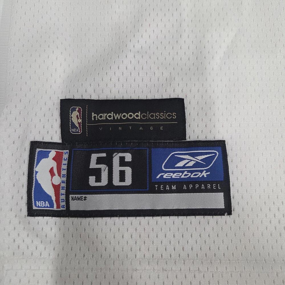 Vintage New Jersey Nets Basketball Jersey Mens 56 White NBA Jason Kidd Reebok - Picture 2 of 8